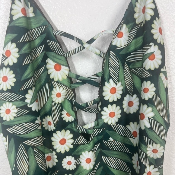 Mara Hoffman Standard Lattice One Piece Swimsuit - Picture 4 of 7